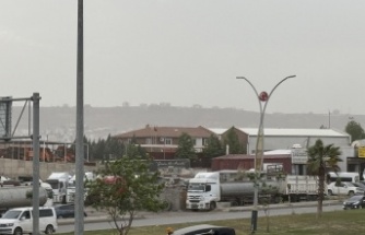 Cizre toz bulutun etkisine girdi