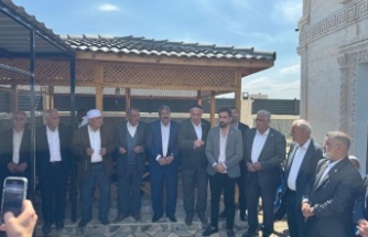 Ömerka Aşireti Mehmet Aslan’ın yemek davetine katıldı