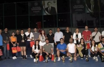Cizre’de İlk Tenis turnuvası düzenlendi