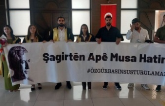 Dicle Üniversitesinde Özgür basın için eylem