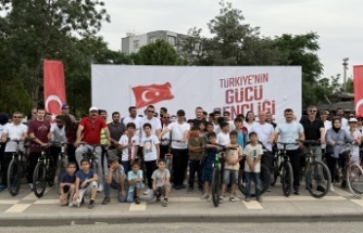 Gençler için Bisiklet turu düzenlendi