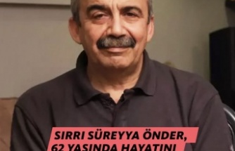 Sırrı Süreyya Önder hayatını kaybetti