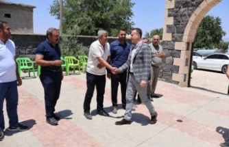 Kaymakam Adıgüzel’den taziye ziyareti