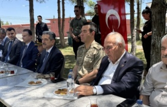 Protokolde Bayram sevinci