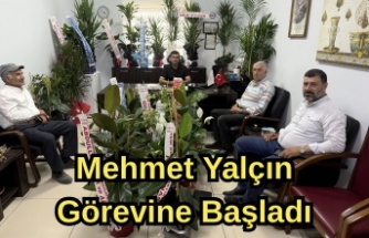 Mehmet Yalçın’a hayırlı olsun ziyareti devam ediyor
