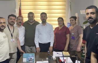 Yeni Başhekime ziyaretler devam ediyor