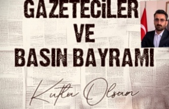 Yılmaz Basın mensupların bayramını kutladı