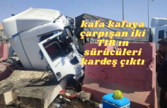 Kaza yapan iki sürücü kardeş çıktı