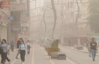 Şırnak toz taşınmasının etkisine girdi