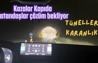 Şırnak Tünelleri kazalara davetiye çıkarıyor