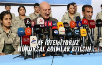 Ok: “ Af istemiyoruz, Hukuksal adımların atılmasını istiyoruz.”