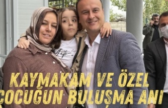 Özel Çocuk’tan Kaymakama özel ilgi