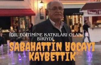 Sabahattin hocayı kaybettik