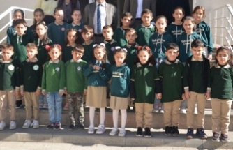 21 ikiz aynı okulda eğitim görüyor