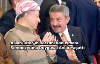 Tatar’dan Barzani’ye Duygu Yüklü Selamlama
