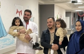 Mıknatıs yutan kız kurtarıldı