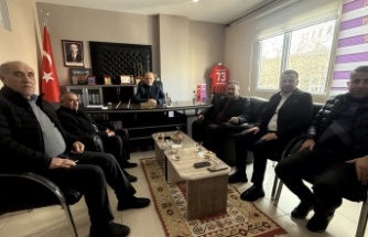 Nüri Aykan’a Tebrik ziyaretleri sürüyor