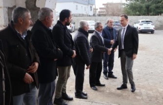 Kaymakam Adıgüzel’den taziye evlerine ziyaret