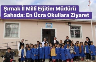 Şırnak’ta En Ücra Okullara Eğitim Desteği