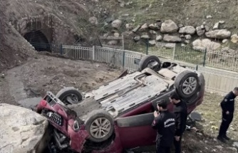 Trafik Kazası Sürücü ağır yaralandı