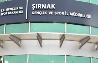 Şırnak Gençlik ve Spor il Müdürlüğü 110 işçi alımı yapacak