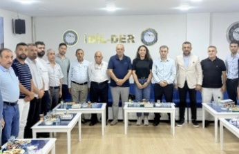 Zeytinburnu DEM ilçe Eş Başkanlığından İdil Derneğine ziyaret
