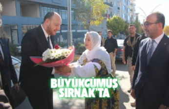 Ak parti teşkilat başkanı Ahmet Büyükgümüş Şırnak’ta