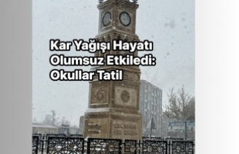 Eğitime Kar tatili