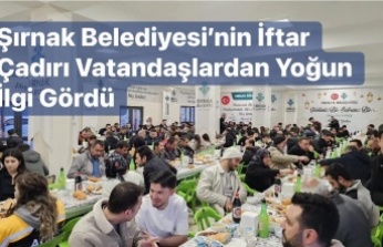 Şırnak’ta Ramazan Sofrası kuruldu