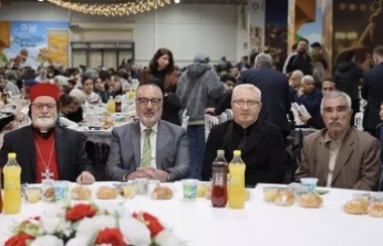 Farklı inanç gurupların temsilcileri iftarda buluştu