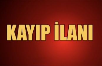 Kayıp ilanı