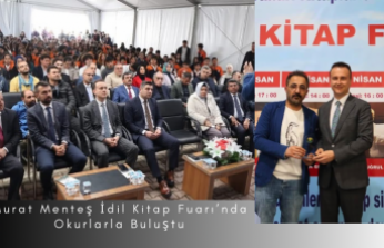 Murat Menteş İdil Kitap Fuarı’nda Okurlarla Buluştu