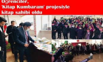 Öğrenciler, 'Kitap Kumbaram' projesiyle kitap sahibi oldu