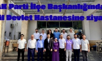 AK Parti ilçe teşkilatından Hastaneye ziyaret