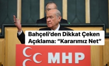 Bahçeli, "Anadolu huzura, Öcalan umuda, Ahmetler makama ve Demirtaş yuvasına dönene kadar kararımız net."