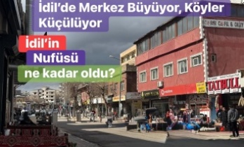 İdil Nufüsü ne kadar arttı ?