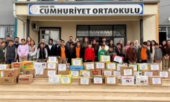 Ortaokul Öğrencilerinden Örnek Dayanışma