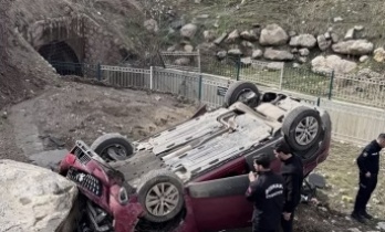Trafik Kazası Sürücü ağır yaralandı