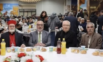 Farklı inanç gurupların temsilcileri iftarda buluştu