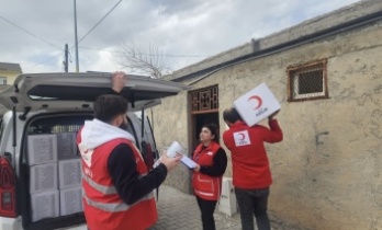 Ramazan’da Dayanışma: Kızılay’dan Gıda Kolisi Dağıtımı