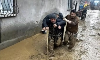 Uludere’de Sel ve heyelan