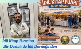 İdil Derneğin’den Kitap Fuarına destek