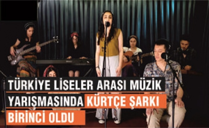 Türkiye Liseler Arası Müzik Yarışması'nda Kürtçe şarkı birinci oldu