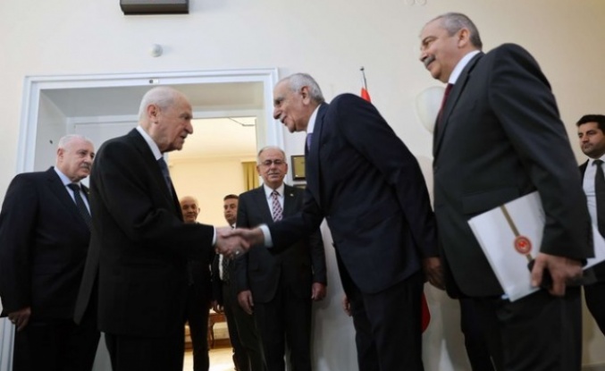 Bahçeli DEM partiyi kapıda karşıladı