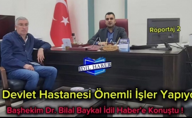Baykal"Hastanemize Değer katmaya çalışıyoruz"