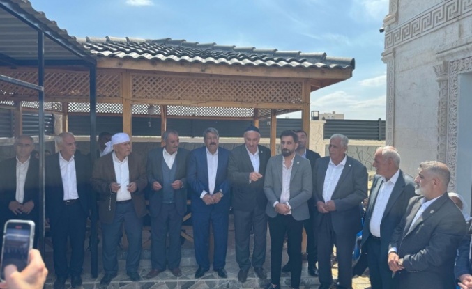Ömerka Aşireti Mehmet Aslan’ın yemek davetine katıldı