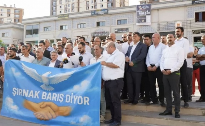 Şırnak’ta barış çağrısı