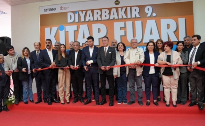 Diyarbakır’da kitap fuarı açıldı