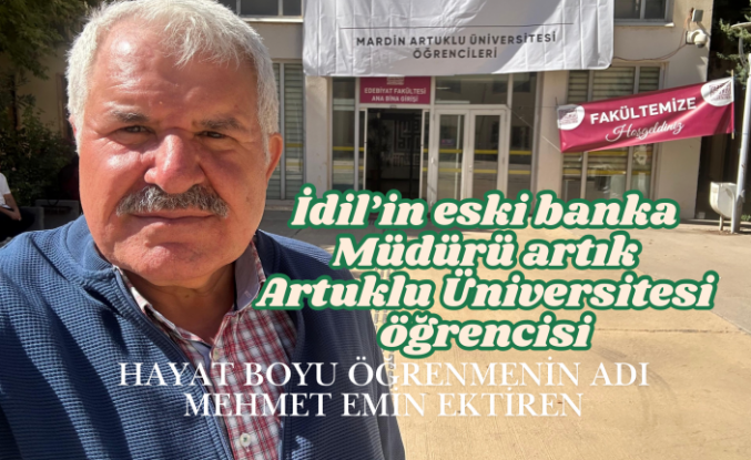 Hayallerin Yaşı Yok: Mehmet Emin Ektiren Yeniden Öğrenci Oldu