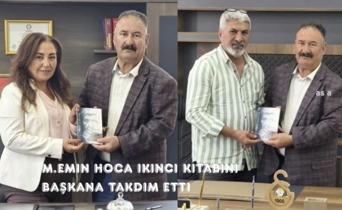 M.Emin Bozkuş’un ikinci kitabı çıktı
